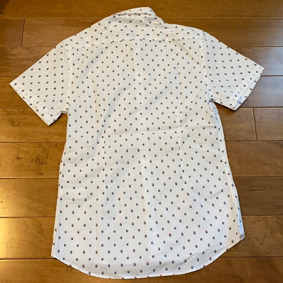 Zara Men's Short Sleeves Shirt Sz M - Picture 2 of 4